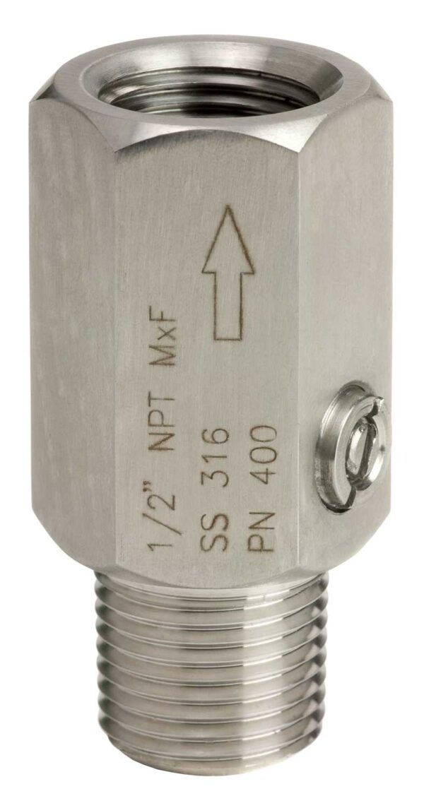 Acc03143 Pressure Snubbers - Stainless Steel