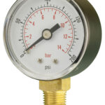 B101a150b Front 50mm - General Purpose Pressure Gauge - Back Connection - Accuracy ±2.5%