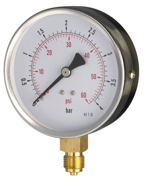 100mm — General Purpose Pressure Gauge — Dry
