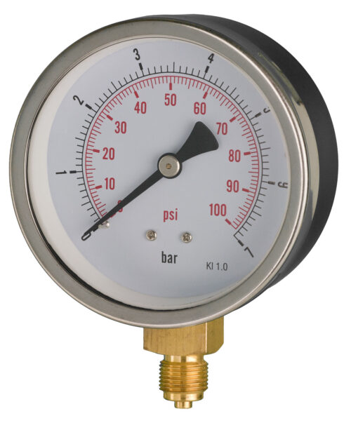 100mm — General Purpose Pressure Gauge — Dry