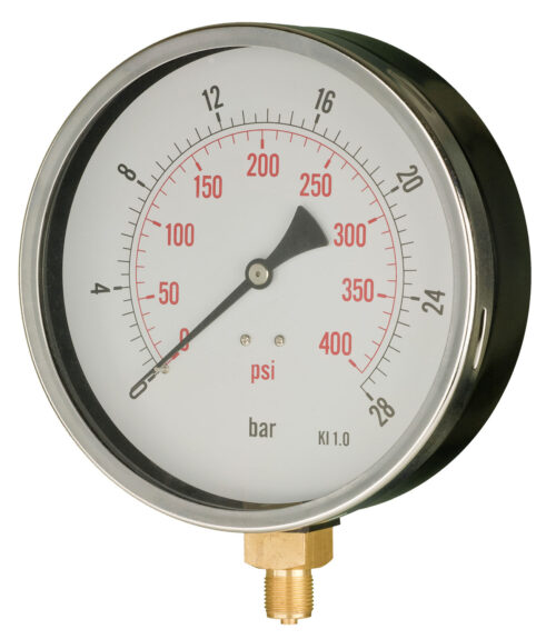 160mm — General Purpose Pressure Gauge — Dry
